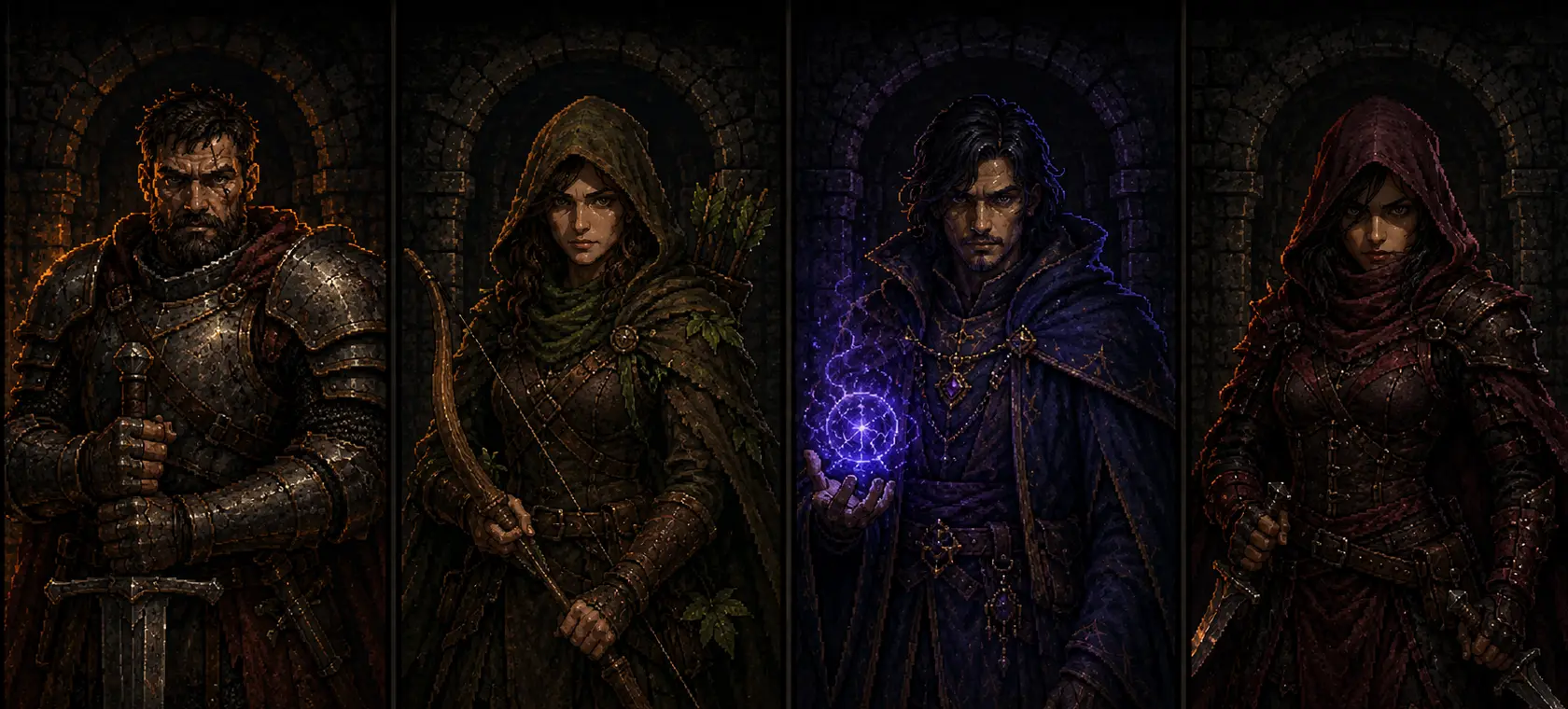Dungeon Echo classes